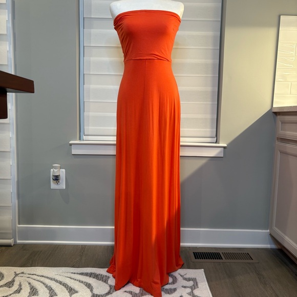 The Limited Coral strapless maxi dress, Size Small - Picture 2 of 8